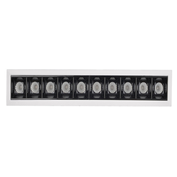30W LED ugrađena downlight za izloge, hotele i trgovine odjeće, aluminijska legura, 3000K