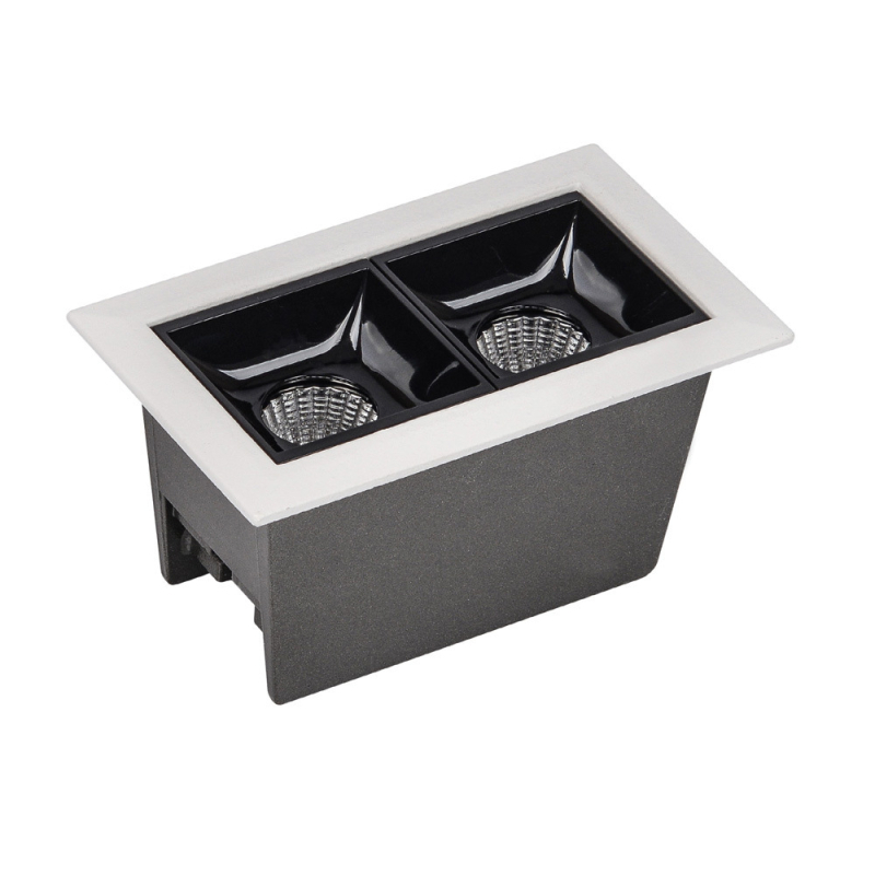 30W LED ugrađena downlight za izloge, hotele i trgovine odjeće, aluminijska legura, 3000K