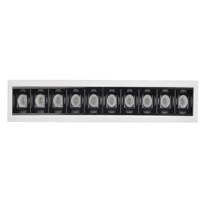 30W LED ugrađena downlight za izloge, hotele i trgovine odjeće, aluminijska legura, 3000K