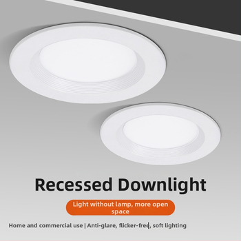 Ugradni stropni LED downlight s punim spektromom, uskim okvirom, anti-glare, za kućnu i hotelsku uporabu