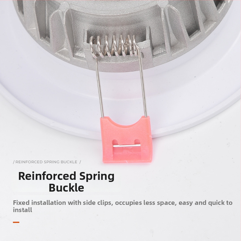 Ugradni stropni LED downlight s punim spektromom, uskim okvirom, anti-glare, za kućnu i hotelsku uporabu