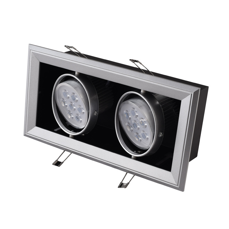 Zaoling LED reflektor s 1/2/3 glavama za trgovačke centre i dućane odjeće, stil rešetke, visok CRI, ultra svijetao