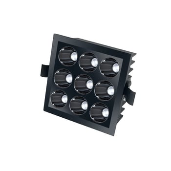 LED ugradna spot svjetiljka za kućno osvjetljenje – dnevni boravak, spavaća soba, hodnik, ulaz; aluminijsko kućište; 4W/6W/8W/18W; 3000K/4000K/6000K; CRI ≥90; 220V