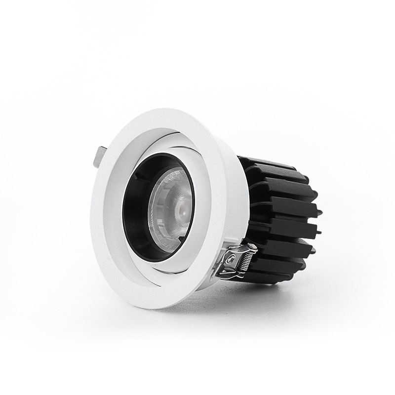 LED spot svjetlo za plafon s rešetkom protiv odbljeska, 30W COB, rasvjeta za nakit i muzej