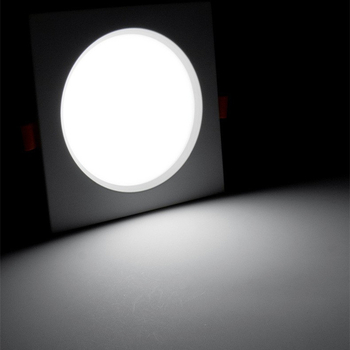 LED mrežni downlight, tanak ugrađeni stropni svjetiljka s jednom ili dvjema glavama, motiv loze