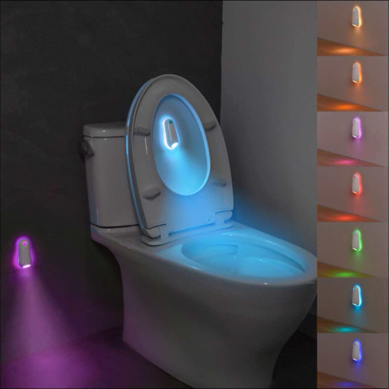 Bežično punjenje noćna svjetiljka sa infracrvenim senzorom pokreta, RGB ambijentalno osvjetljenje, magnetsko pričvršćivanje, bez bušenja