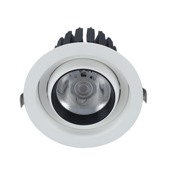 LED ugrađeni COB Bullseye spot rasvjeta, 20W–30W, za izloge odjeće i prostore izložbe, montirana na strop