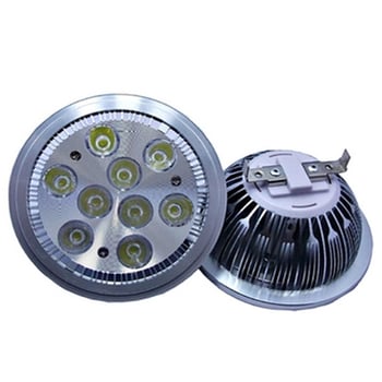 AR111 LED spot 12W visoke snage za hotele i trgovačke centre, baza GU10/AR111, rešetkasto svjetlo, aluminijsko kućište