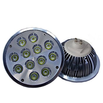 AR111 LED spot 12W visoke snage za hotele i trgovačke centre, baza GU10/AR111, rešetkasto svjetlo, aluminijsko kućište