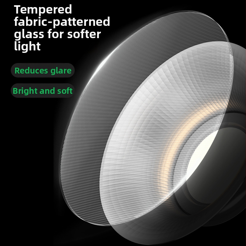 FOOC LED ugradni downlight za strop, komercijalna i stambena upotreba, 6–10W, 4000K, CRI≥90, aluminijsko kućište