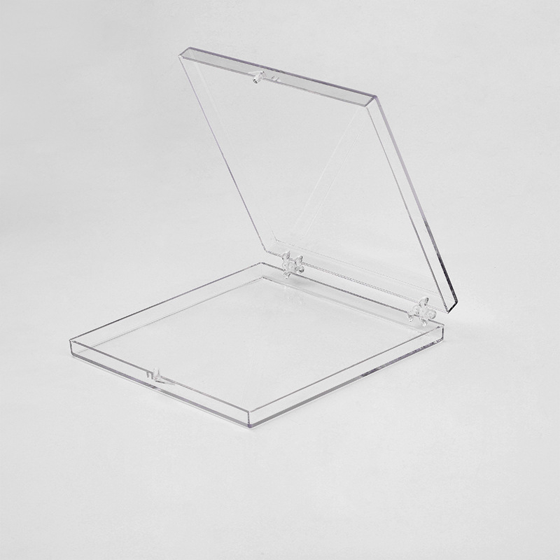 Izuzetno velika prozirna kutija s poklopcem 150 × 150 × 18 mm | Kutija za pakiranje | Prozirna plastična kutija | Kristalna kutija | Akrilna kvadratna kutija