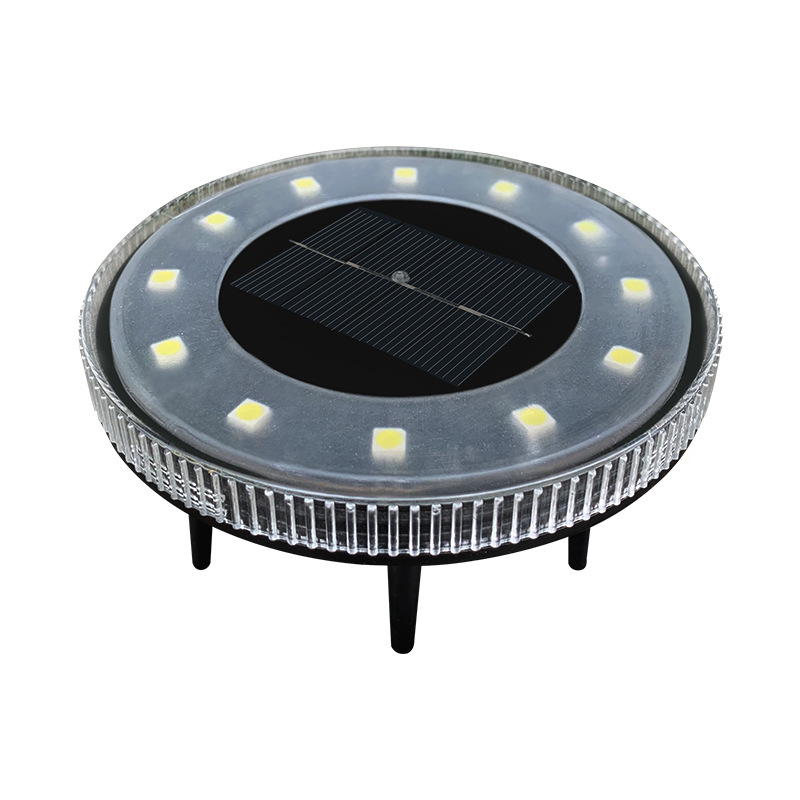 12 LED solarna ukopana svjetiljka za travu, dvorište i vrt, pejzažno osvjetljenje, IP65