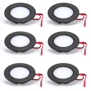 LED svjetlo za ormar, ugradni downlight za garderobu, 12V/24V, certificirano RV svjetlo, kuhinja i kupaonica