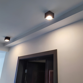 GX53 LED stropno downlight, 5W–12W, 4000K, površinska montaža, moderno minimalističko osvjetljenje