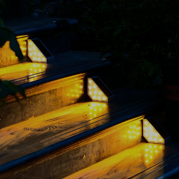 Solarno LED svjetlo za stepenice – vanjsko vodootporno svjetlo za stepenice, vrt i stazu