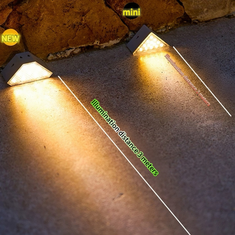 Solarno LED svjetlo za stepenice – vanjsko vodootporno svjetlo za stepenice, vrt i stazu