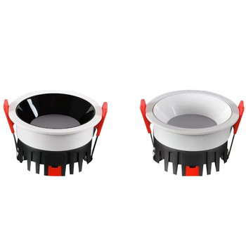 LED ugradni downlight s anti-refleksijom, 120 mm otvor, COB, 4000K, visoke snage, za trgovine i supermarkete