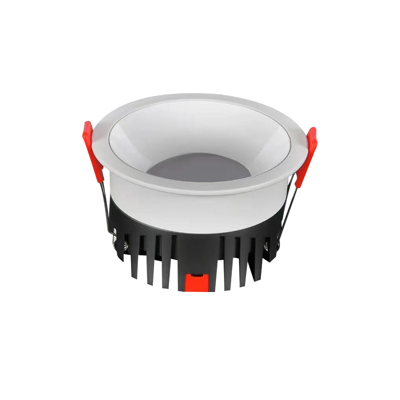 LED ugradni downlight s anti-refleksijom, 120 mm otvor, COB, 4000K, visoke snage, za trgovine i supermarkete