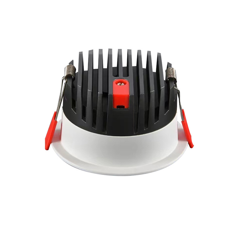 LED ugradni downlight s anti-refleksijom, 120 mm otvor, COB, 4000K, visoke snage, za trgovine i supermarkete
