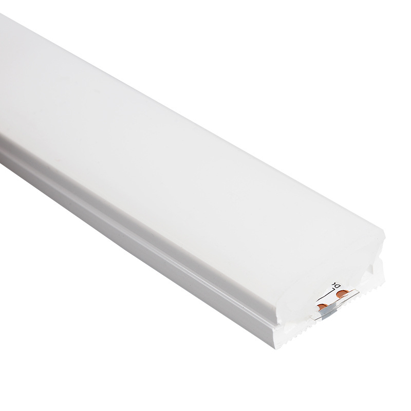 LED silikon LED traka, fleksibilno linearno svjetlo, ugrađeni aluminijski kanal, rasvjeta za dnevni boravak