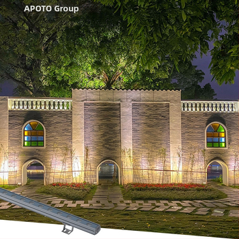 Vonkajšia vodotesná LED svetelná lišta na osvetlenie fasád a kontúr budov a mostov, s externým DMX512 ovládaním