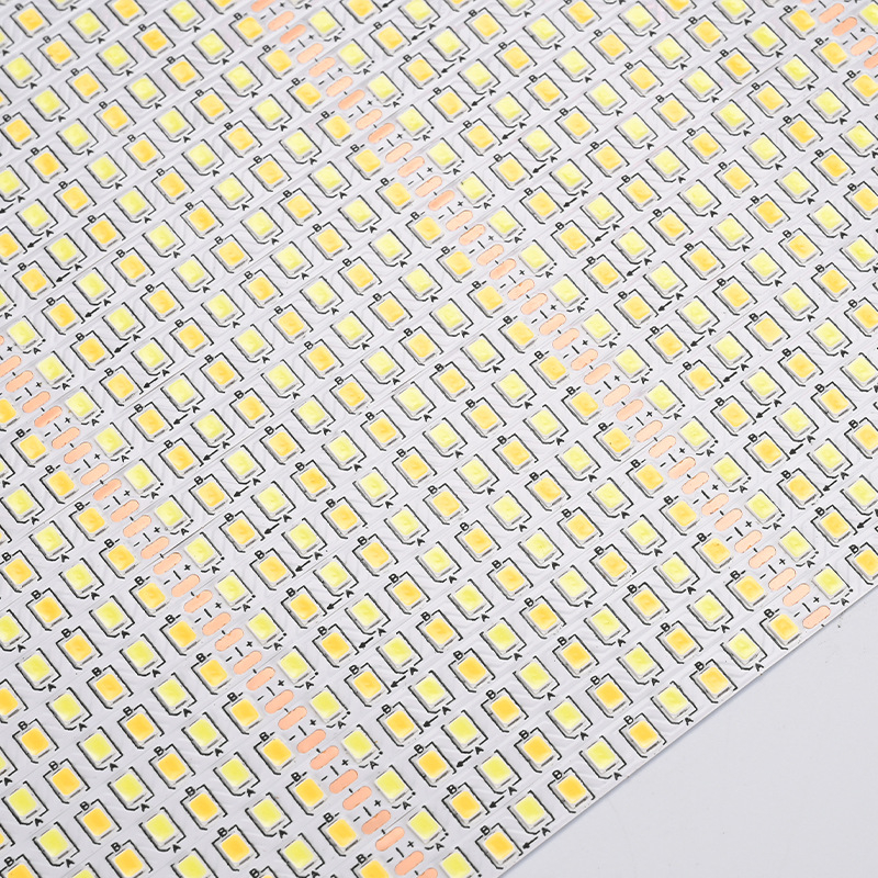 2835 LED trak s konstantnim strujom, dvobojni, 180 LED-ova, širina 7 mm, bijela i topla bijela, samoljepljiv