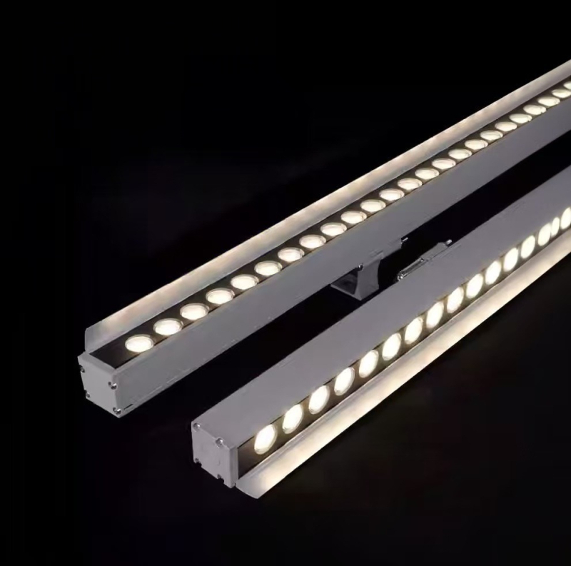 LED zidno osvjetljenje za vanjsku upotrebu IP65, 24V, aluminijsko kućište, za izloge i izložbe