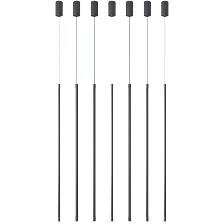 Nordijski minimalistički LED linearni viseći svjetiljka za spavaću sobu – dizajnerski stil