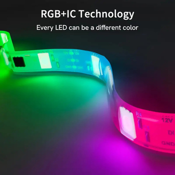 RGB LED traka za televizor sa sinhronizacijom slike i daljinskim upravljačem, ambijentalno osvjetljenje