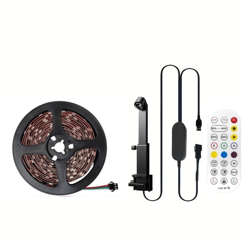 RGB LED traka za televizor sa sinhronizacijom slike i daljinskim upravljačem, ambijentalno osvjetljenje