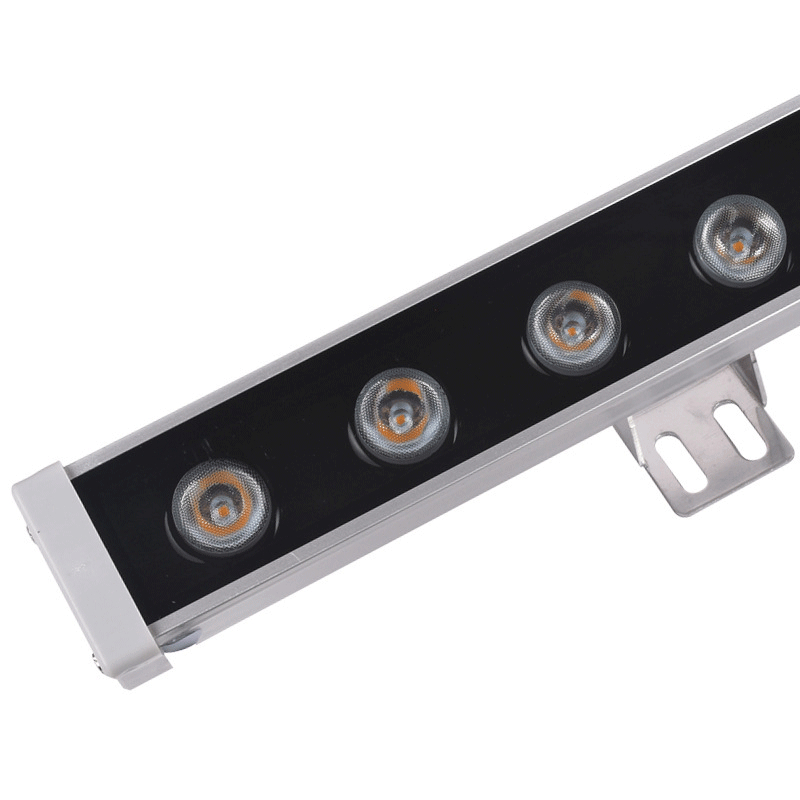 LED 220V viacfarebné steny umývacie svetlo pre vonkajšie použitie, IP67, lineárne osvetlenie