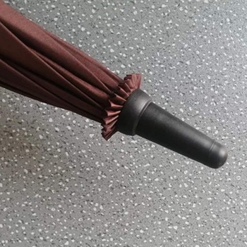 Umbrelă de golf, 27 inch, fibră completă, mâner curbat, imprimare logo
