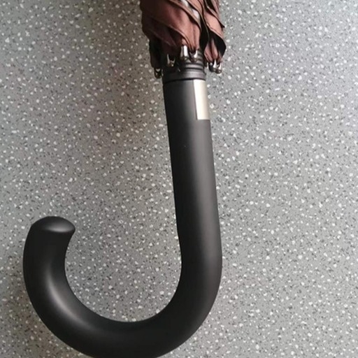 Umbrelă de golf, 27 inch, fibră completă, mâner curbat, imprimare logo
