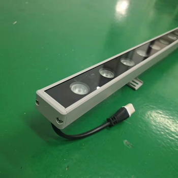 LED vonkajšie stenové svetlo, 18W/24W, zlatý jednobarevný odtieň, hliníkové puzdro, IP66, stmievateľné, model LC-XQD033