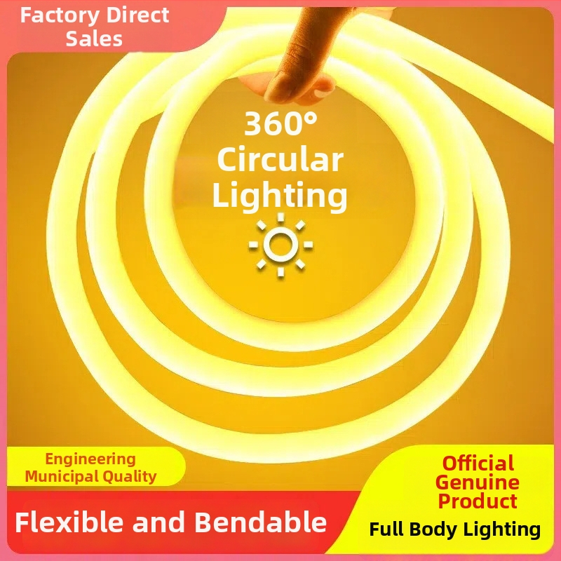 LED silikonska neonska fleksibilna traka, 360°, vanjska vodootporna za reklamne ploče
