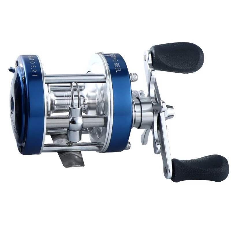 Potpuno metalna bubanj mulinet s centrifugalnom kočnicom – set mulinet za baitcasting, za čamac i za vobler