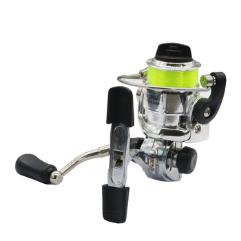 Mini metalni spinning kolut za ribolov – džepne veličine, za bacanje i spinning