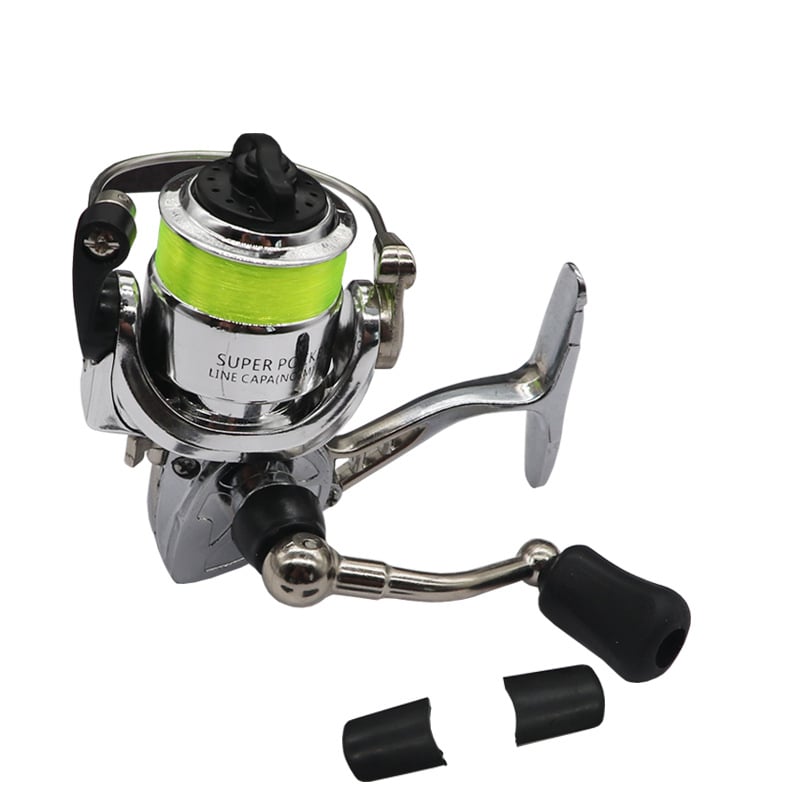 Mini metalni spinning kolut za ribolov – džepne veličine, za bacanje i spinning
