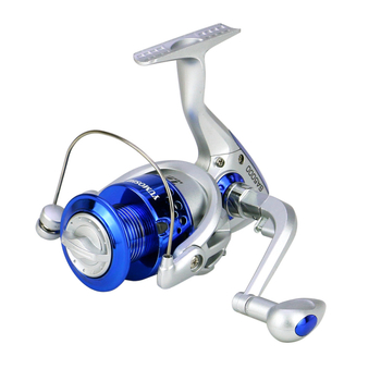 YUMOSHI SA1000-7000 spinning kolut za pecanje, srebrno-plava