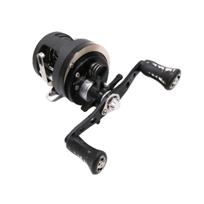TEEWAY BKS51 Mikro baitcasting mulinet, veličina dlana, duboki bubanj, stil bubnja