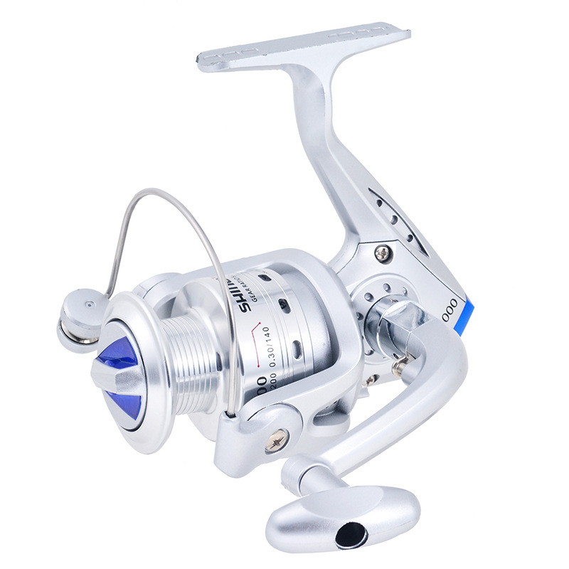 SHINOYA metalni mulinet za spinning, dug domet