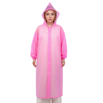 EVA kišni kaput za cijelo tijelo, produžen i debeli, unisex, za vanjsku upotrebu