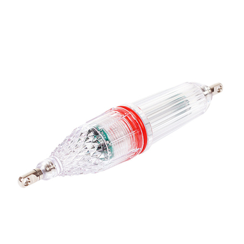 LED podvodna svjetiljka za morski i slatkovodni ribolov, univerzalna, 14 cm, pet boja treperave svjetlosti za mamac ribe
