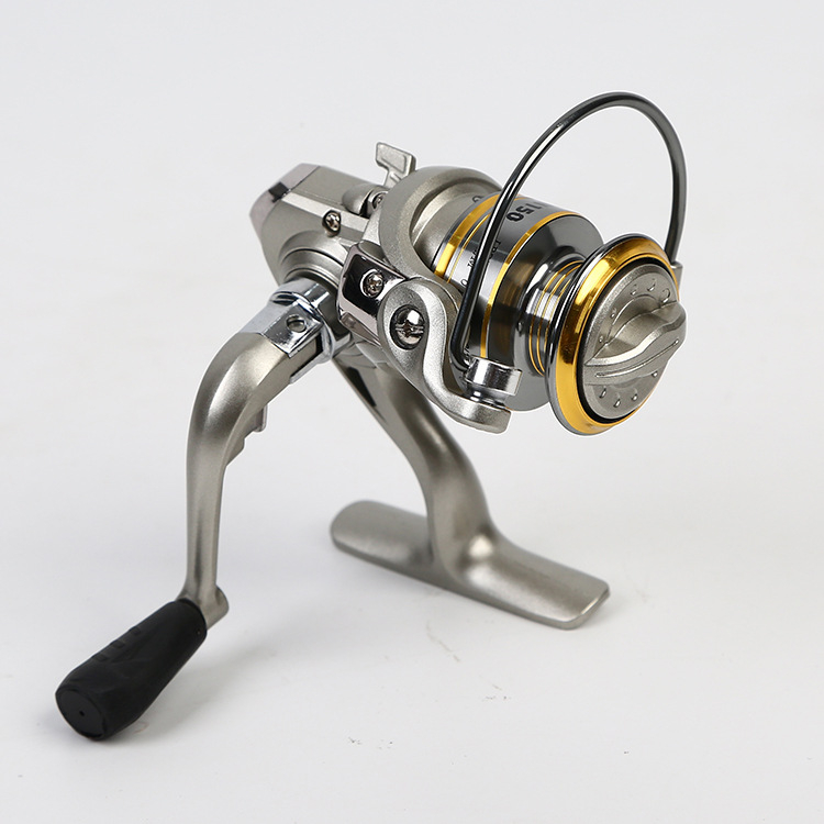 Fishing Zun Palm Treasure 5-osi prednja dreg špul MN150 mini, potpuno metalna rocker ruka, ledolov