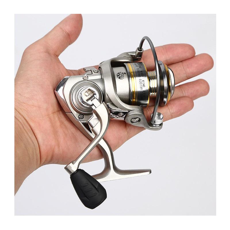 Fishing Zun Palm Treasure 5-osi prednja dreg špul MN150 mini, potpuno metalna rocker ruka, ledolov