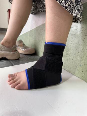 Kompresijski štitnik gležnja od neoprenske tkanine – sportska zaštita za košarku i trčanje, unisex