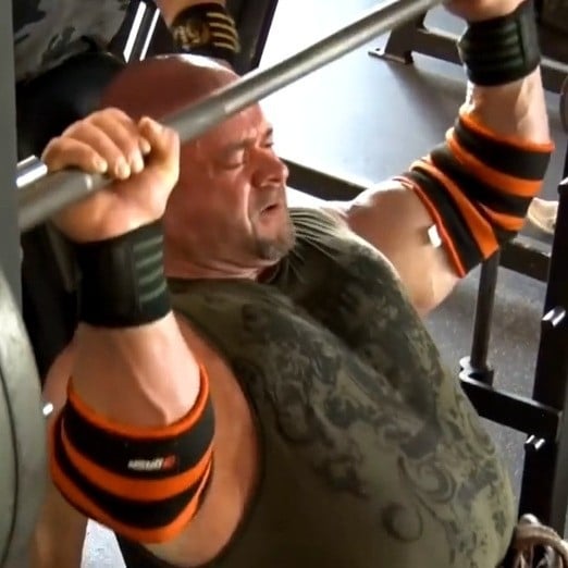 Gasp Power rukavi za lakat – dvostruko pleteni najlonski štitnici za bodybuilding i powerlifting