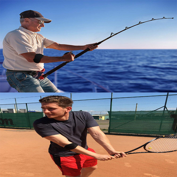 Prilagodljive zaštitne navlake za lakat za više sportova: košarka, tenis, odbojka, badminton, golf i bejzbol