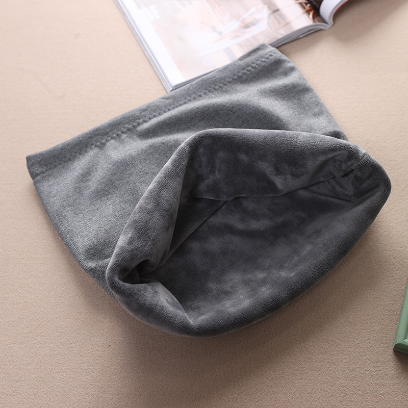 Pamučni pleteni pojas za struk s flek podstavom, topao za jesen/zimu, unisex, debeli pojas za zaštitu želuca i trbuha