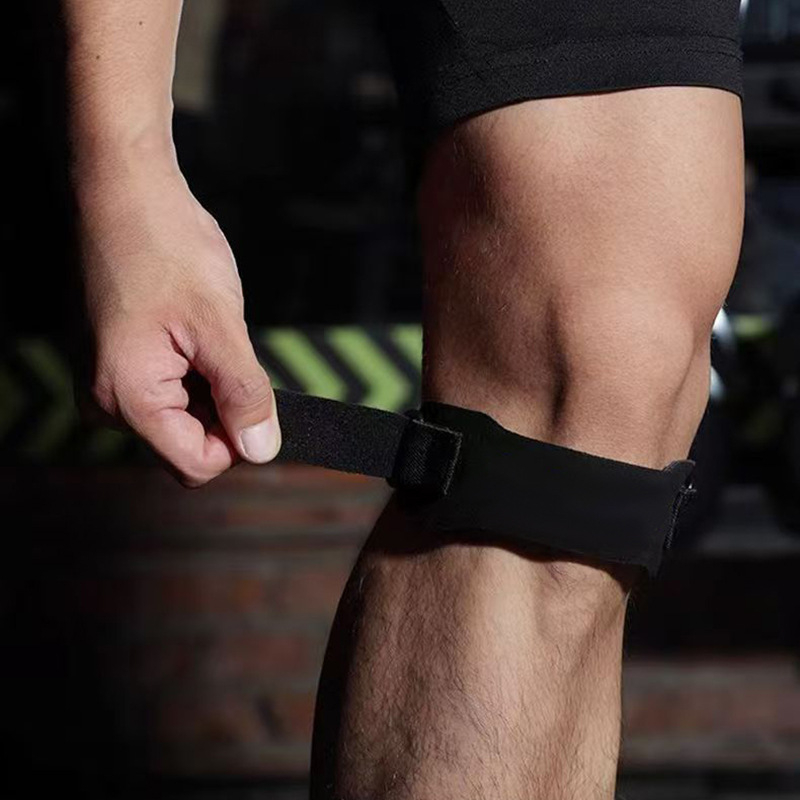 Kožom prilagodljiva sportska zaštita koljena s kompresijom i apsorpcijom udaraca, za trčanje i vožnju biciklom, unisex